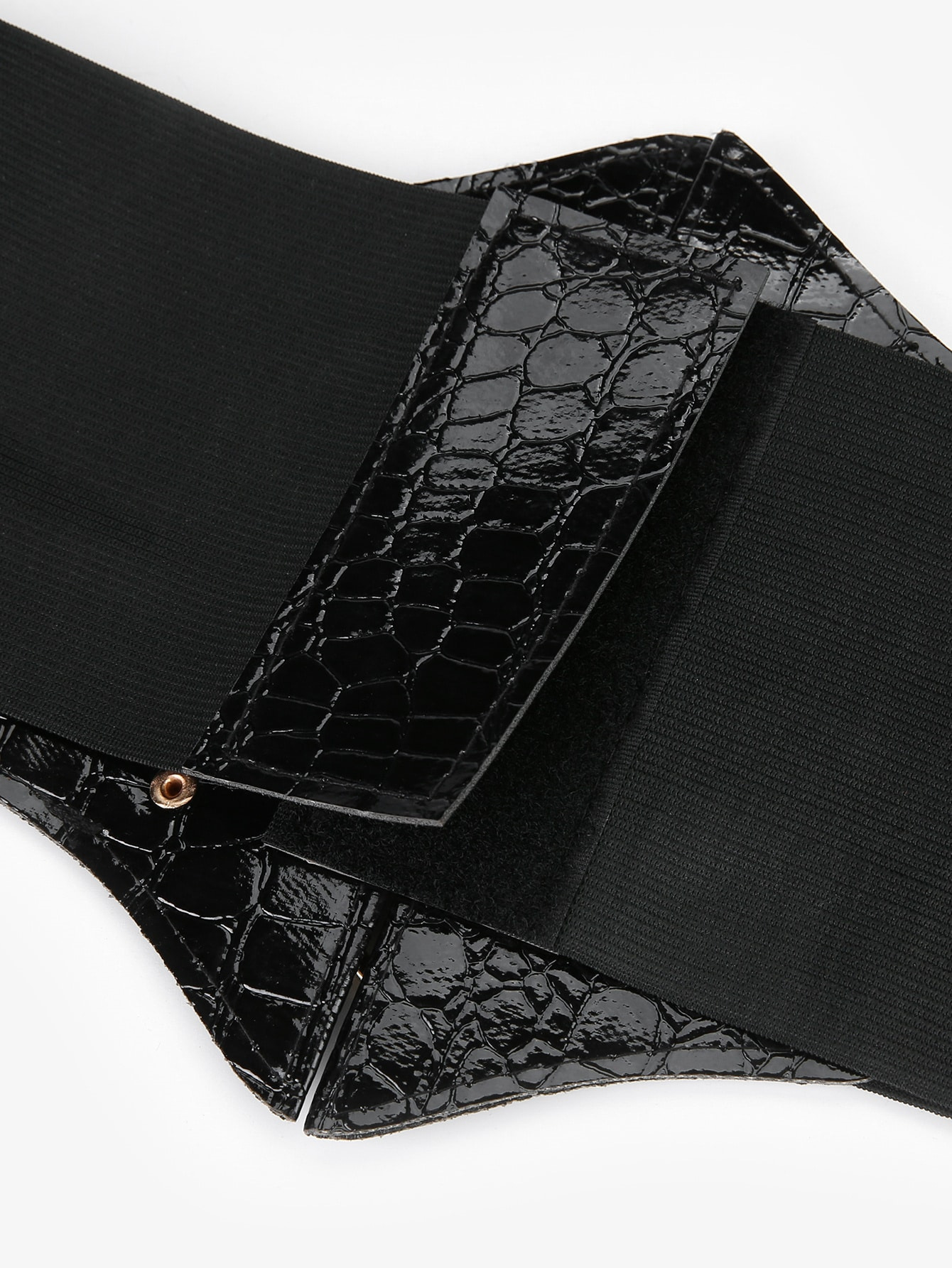Heart Design Fashion Style Fashion Crocodile Pu Leather Heart Women's Corset Belts 1 Piece