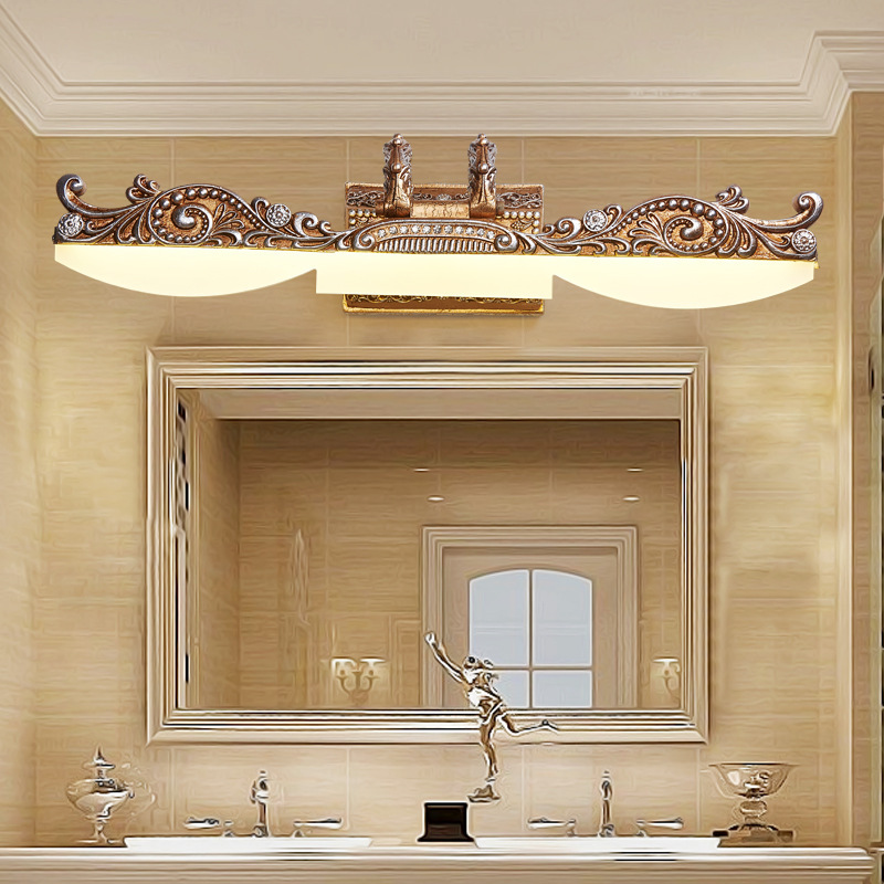 European style Mirror cabinet American style TOILET Restroom Shower Room waterproof lamps and lanterns led Simplicity Retro Jane Europe Mirror Light