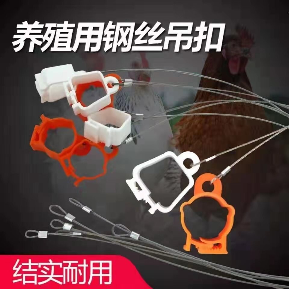 水线钢丝吊扣养殖方圆管抱卡吊环抱卡水线吊扣吊卡水管 吊线卡扣
