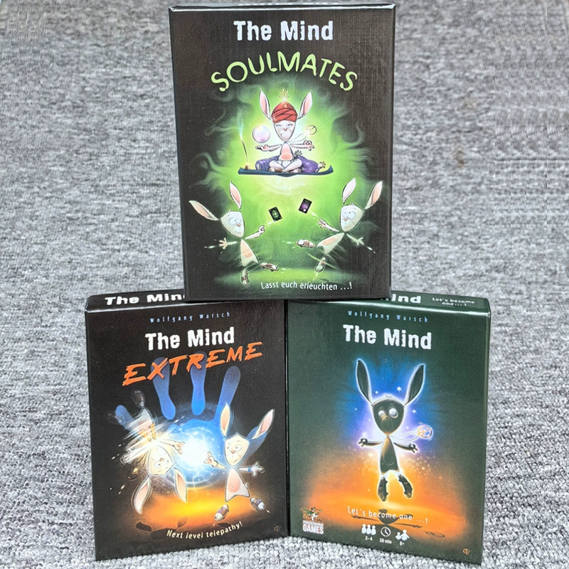 Английская версия настольной игры The Mind Mind Synchronization Sensory Single Card Game Card Game Card Card Game