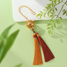 古风香薰球仿制故宫青花瓷灌镂空龙纹花鸟香囊流苏车挂件吊坠香丸