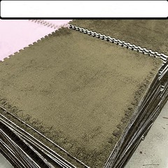 加大加厚絨面可拼接地毯爬爬泡沫地墊臥室宿舍絨毛拼圖可坐泡沫墊