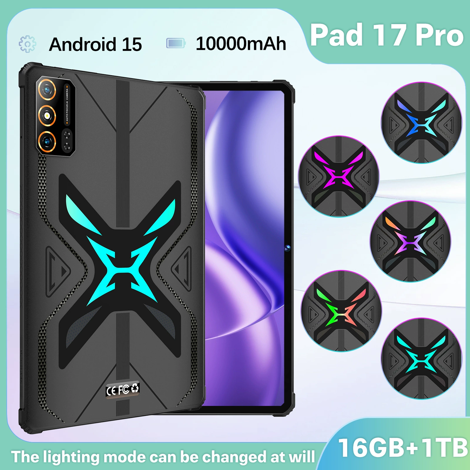 Планшет Pad17 Pro 5G с модулем расширения, полноценный доступ к сети, Google Store, загрузка приложений, видеозвонок и фото