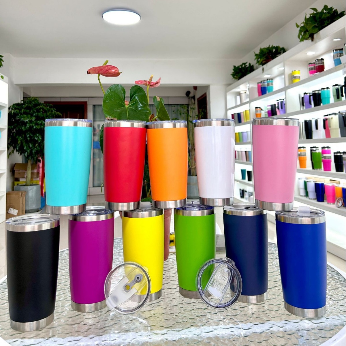 Taza de vacío de acero inoxidable de doble capa transfronteriza al aire libre portátil mini taza de leche aislada coche aislado taza de café frío