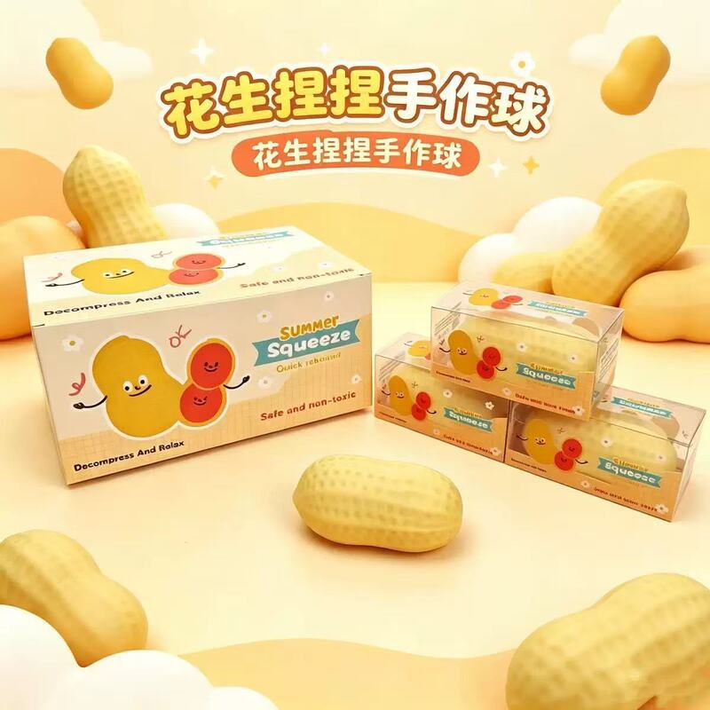 Cross-border simulated soap peanut pudding squishy stress-relief building blocks handmade ball decompression toy gift wholesale Cross-border simulated soap peanut pudding squishy stress-relief building blocks handmade ball decompression toy gift wholesale