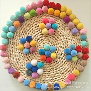 ��ɫ�_˾��2cm��÷���ֹ�DIY�ވAë�q����ñ������o��Сë����