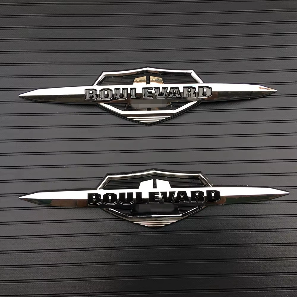 Подходит для мотоцикла Suzuki BOULEVARD C50 M50 C90, 3D стерео логотип, наклейка на топливный бак, этикетка