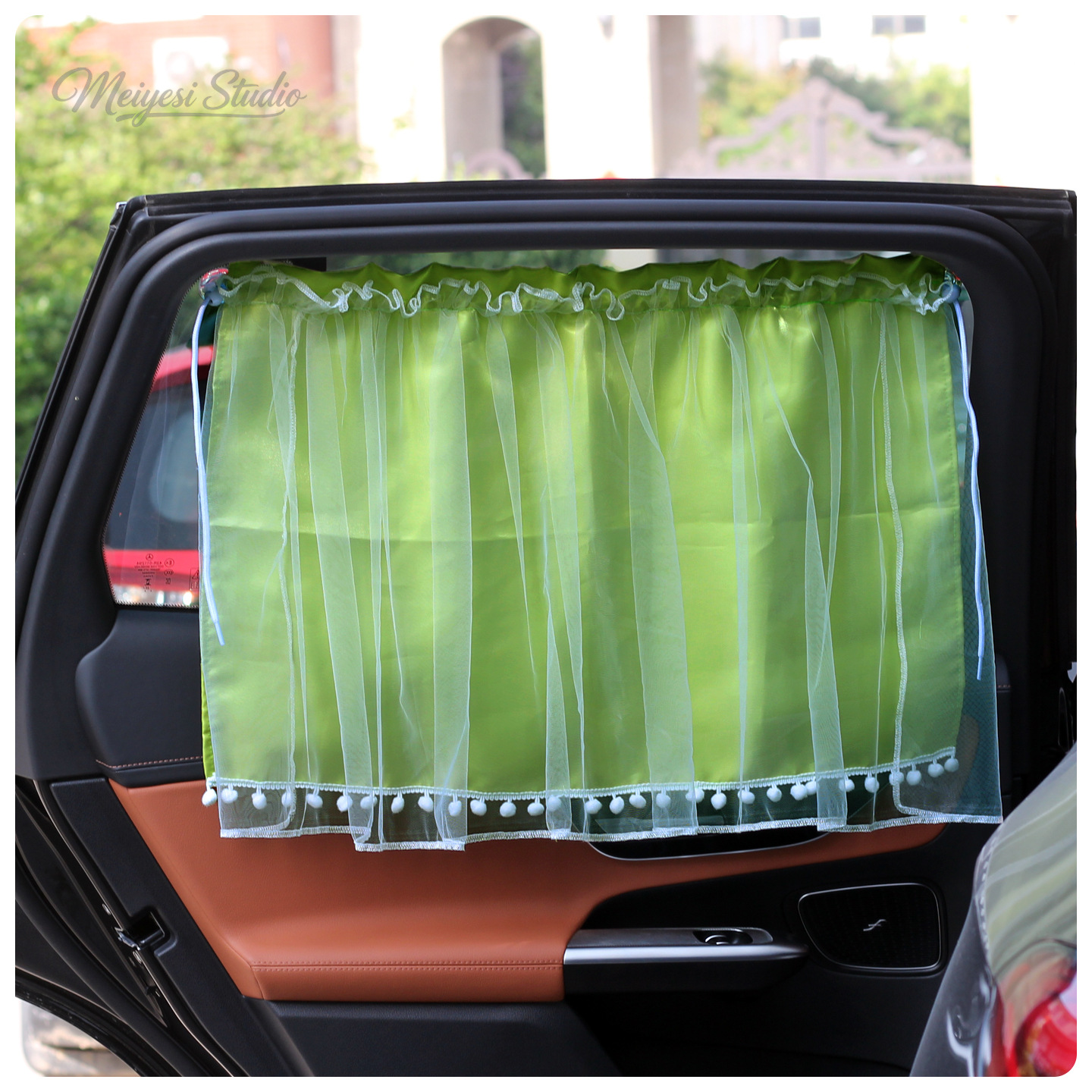 Nuevos productos cortinas de automóviles cortina solar para automóviles de bebé ventana lateral cortina solar tipo ventura cortina solar de cristal satin