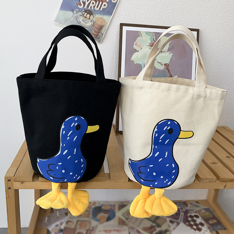 Japanese style lunch box bag handbag office workers lunch lunch bag elementary school students cute portable canvas bag lunch bag