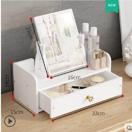 Espejo espejo de maquillaje tocador espejo de tocador escritorio de escritorio hogar dormitorio de estudiantes simple red de Internet nube espejo grande