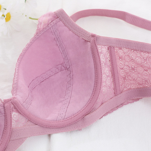 Wholesale Large Cup Sexy Lace Bra for Plus Size Women, Thin-Fitting Underwear to Flatter and Contour