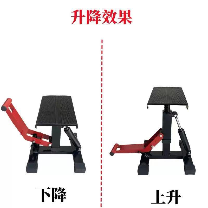 Off-Road Motorcycle Lift Stand, Repair Stool, Maintenance Stool, Hydraulic Parking Stool, Stand for Lifting Motorcycles, Maintenance Tool for Heavy Equipment, Universal