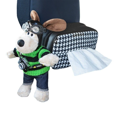 Car tissue box/set — Box, Car Tissue Box