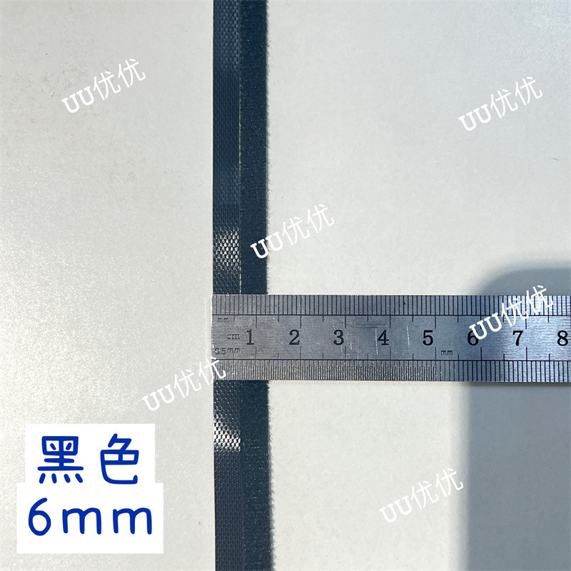 6mm8mm10mm 娃用魔术贴白色超细b娃衣辅料小布ob11配件娃娃|undefined