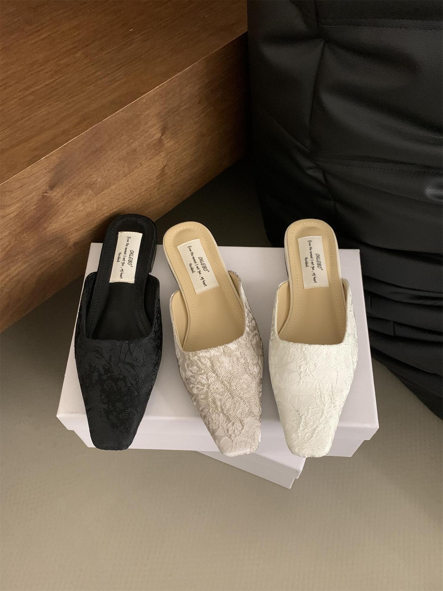 Retro fashionable women's slippers Chinese style