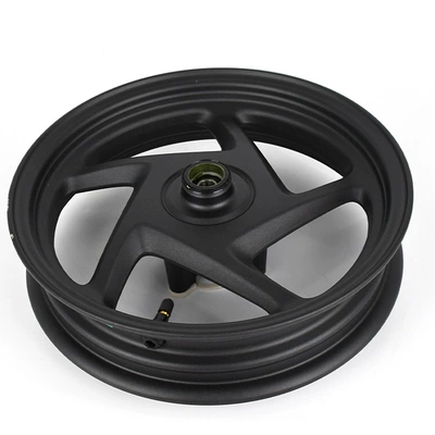 Alloy Wheel Assembly Front and – Hub - front-wheel-matt-metallic-gray-disc-brake