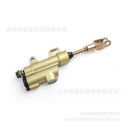 Off-Road Motorcycle Atv Four-Wheel Atv Accessories Universal Rear Brake Pump Straight Pump Conjoined Foot Brake Pump (Motosiklet ləvazimatları və aksesuarları) - gold