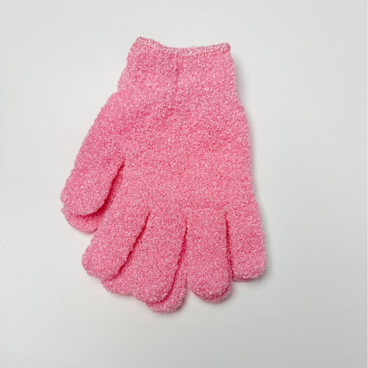 Guantes de baño de exfoliación de cinco dedos de nylon guantes de baño guantes de masaje guantes de spa fábrica de guantes de belleza