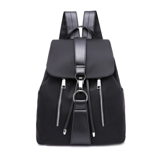 Fashionable nylon backpack for women, 2025 new oxford cloth, waterproof, light and large capacity, Korean style all-matching backpack and schoolbag