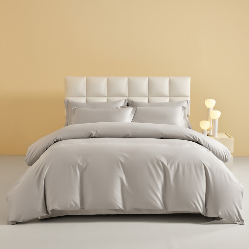 Mercury Home Textiles ベビーグレード 60S 新疆長繊維綿 4 点セット ライト高級サテン タイプ A 純綿|undefined