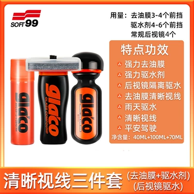 Glass agent, Window Coating Agent Anti-Rain Agent - glass-oil-film-remover-6x-long-lasting-rain-repellent-rearview-mirror-rain-repellent