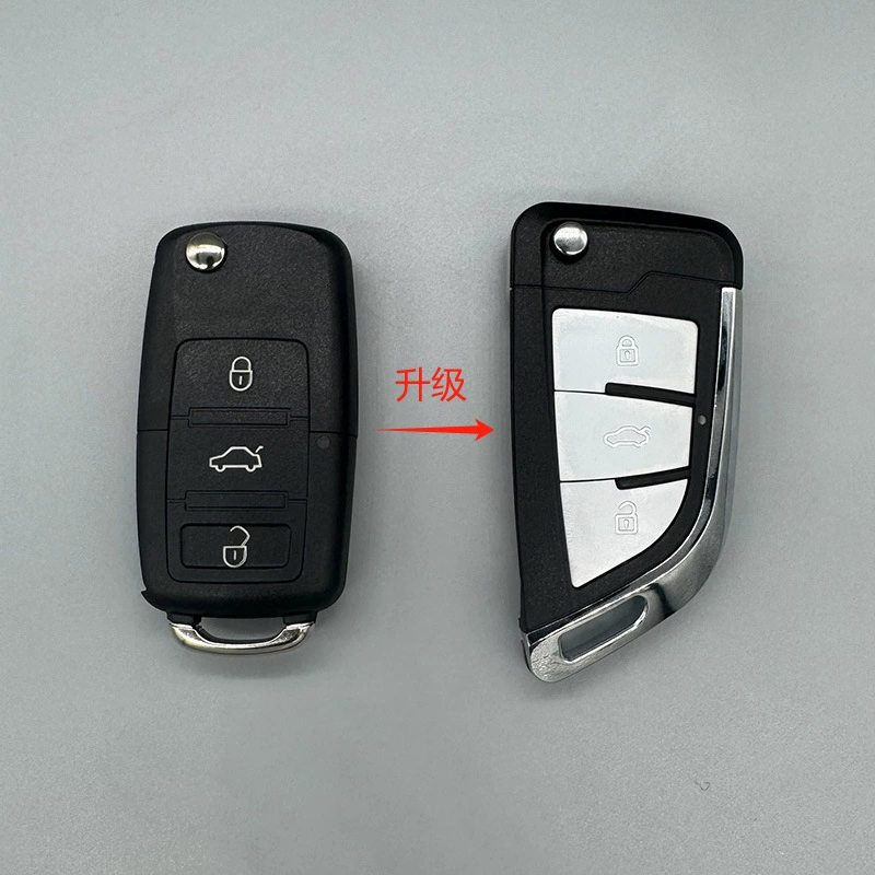 B5 ключ модификация модернизированный лезвие корпус автомобиля складной корпус пульта дистанционного управления с эмбрионом ключа