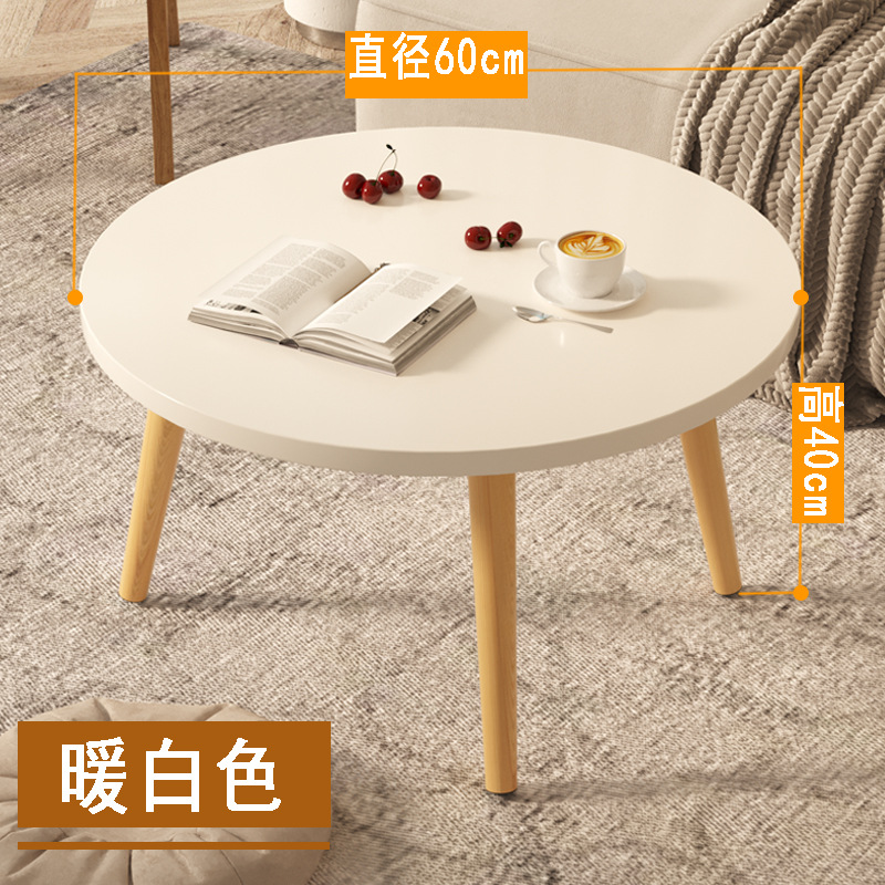Mesa pequeña, dormitorio, mesa de lujo, mesa de té moderna, salón, ventana flotante doméstica simple, mesa redonda pequeña, madera maciza