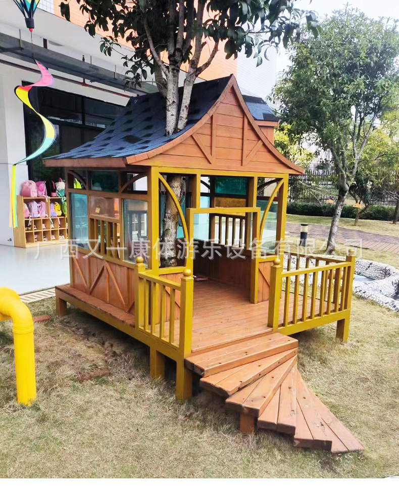 Детский антикоррозийный деревянный игровой домик Another amusement park YY-00MZXW