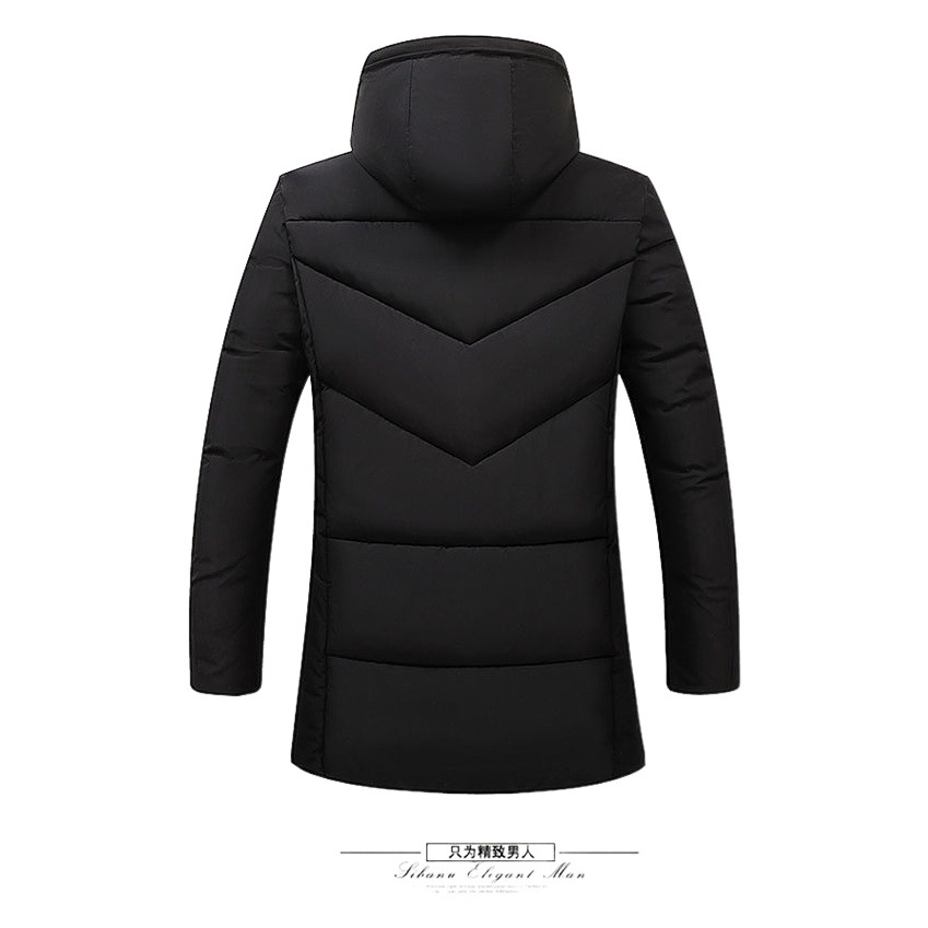 Abrigo acolchado de algodón de invierno para hombres de mediana edad y ancianos de mediana edad abajo Abrigo acolchado de algodón extra-grande engrosada Abrigo con capucha papá desgaste ventas directas de fábrica