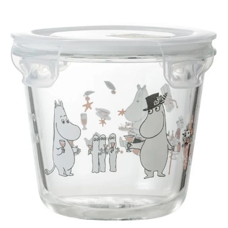 원형 700ml 투명/무민 시리즈