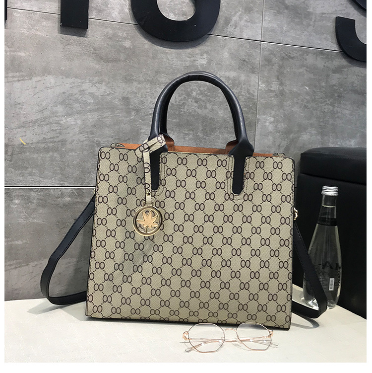 New European and American cross-border fashion women's bag three-piece set, mother-and-child bag, versatile, large-capacity crossbody single-shoulder bag undefined