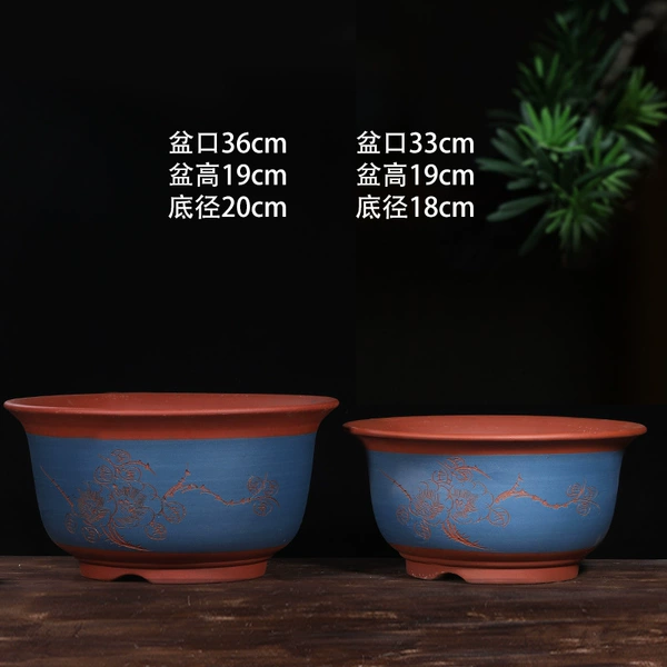 [花团锦簇-36cm+33cm蓝色两件套♢]