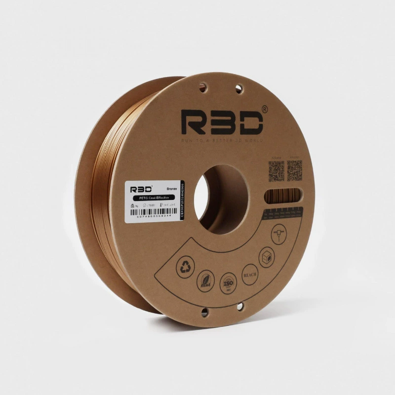 PETG-нить (R3D) 1 кг — экономичный сорт, разноцветные катушки и объёмы