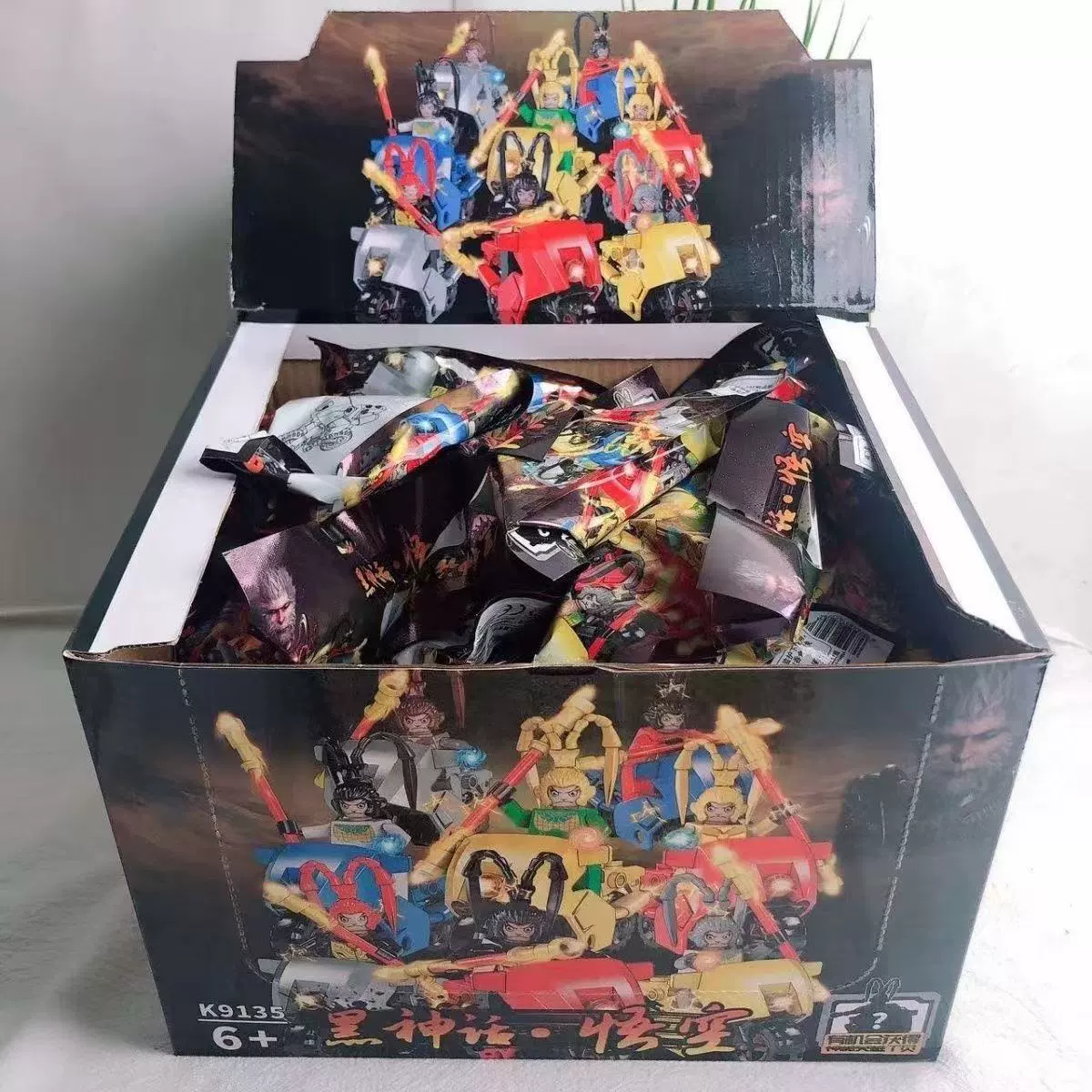 Minifigure blind bag (Lego compatible), traffic police & SWAT collectible, single figure or mini‑set