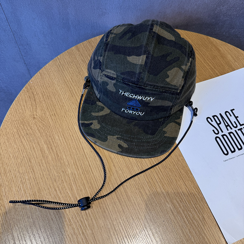 Japanese camouflage summer travel retro cap