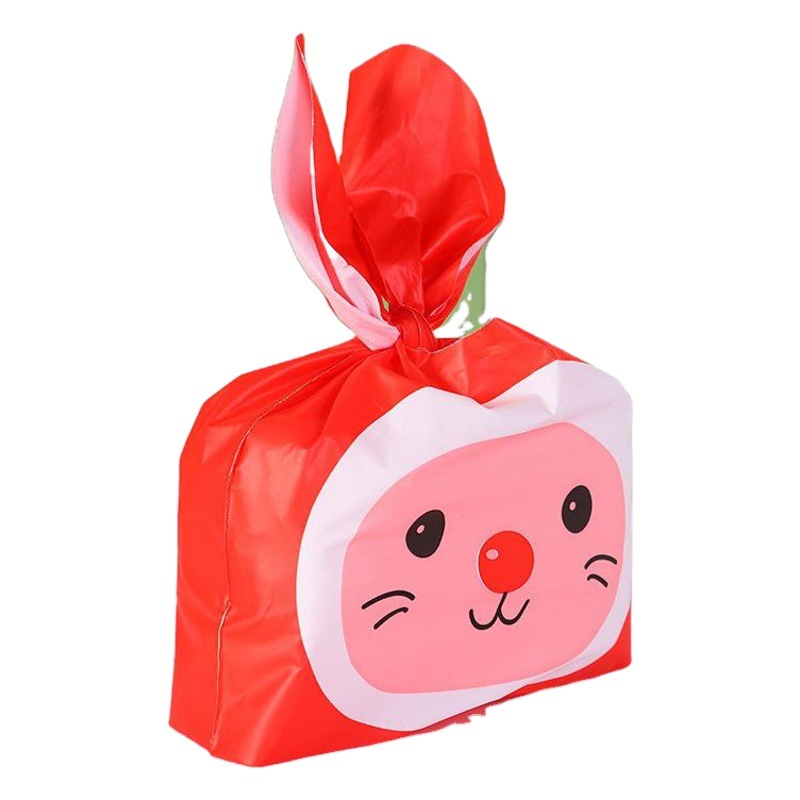 Una variedad de regalos de boda lindos oreja de conejo bolsa de caramelo bolsa de galletas caramelo leche azufaifo bolsa de embalaje al por mayor 50