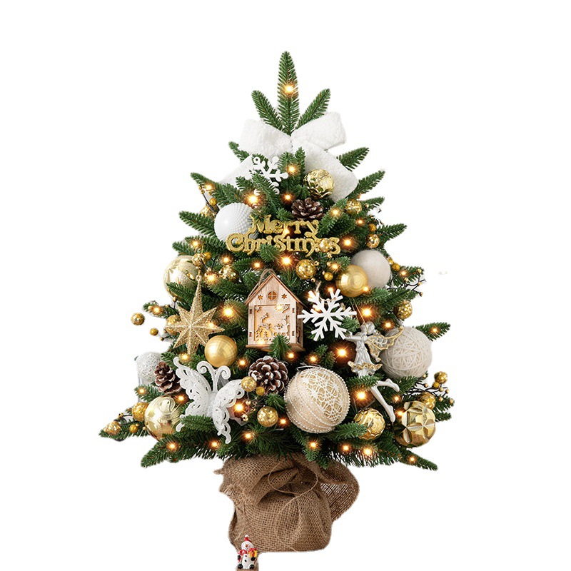 Hong Kong Heng escritorio mini árbol de Navidad decoración hogar 45/60/90cm conjunto árbol pequeño Navidad decoraciones