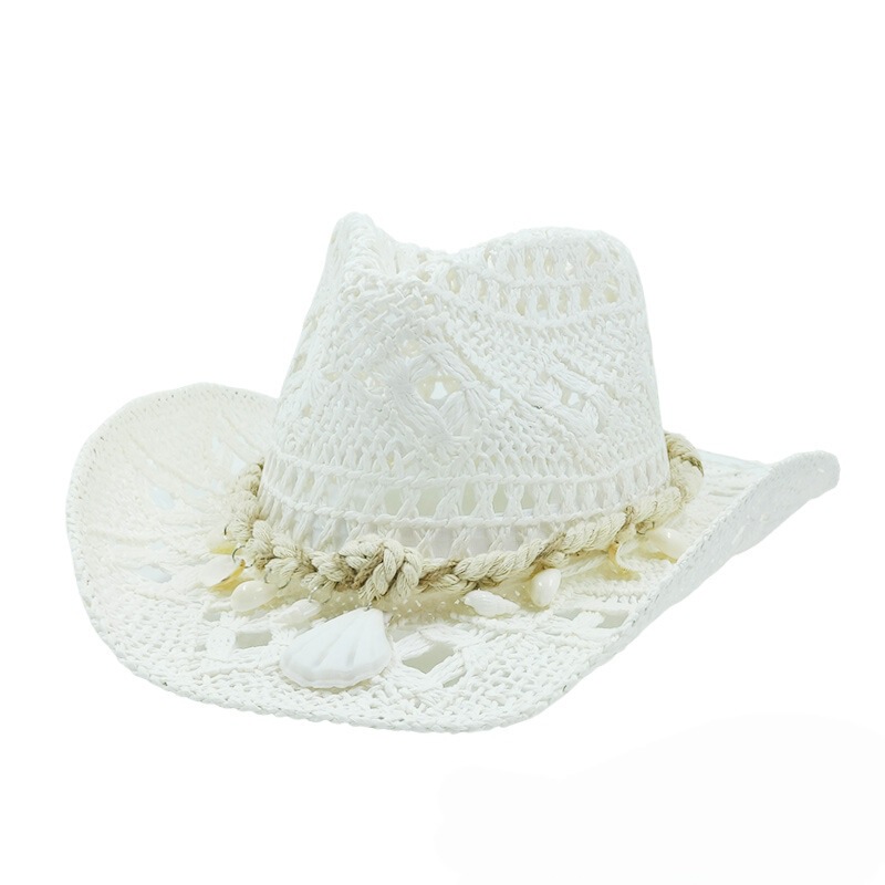 Aliexpress Amazon New Products Cross-Border Direct Shipping Cowboy Hats Straw Hats Manufacturer Western Cowboy Hats Malan Flower Hats Aliexpress Amazon New Products Cross-Border Direct Shipping Cowboy Hats Straw Hats Manufacturer Western Cowboy Hats Malan Flower Hats