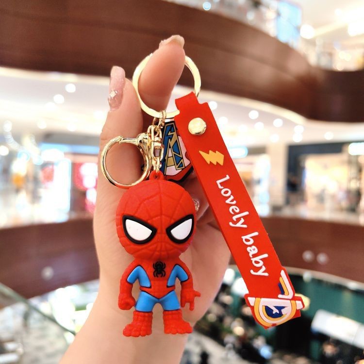 Dibujos animados pvc serie de anime llavero juego de marea muñeca llavero de coche bolsa colgante máquina de garra regalo al por mayor