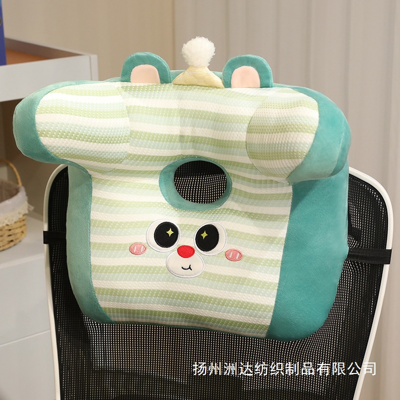 Almohada de Siesta para Cuello de Oficina, Peluche, Protección Cervical, para Silla de Oficina