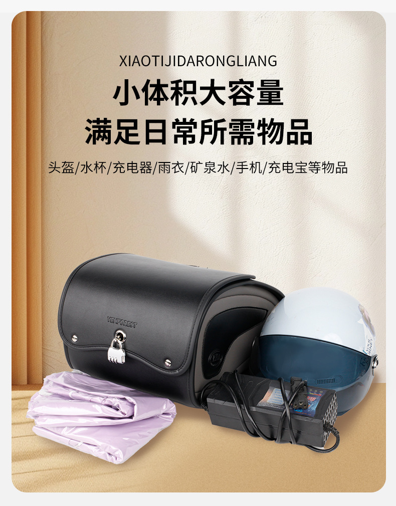 New National Standard Electric Scooter with Large Pedal Design, Durable, Detachable, Waterproof Storage Bag