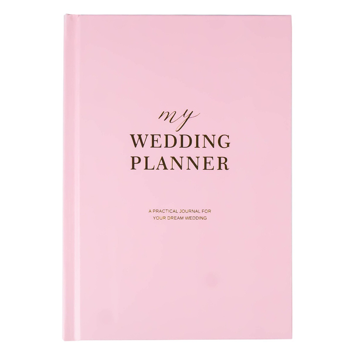 Amazon libro de la boda A5 libro del plan de la boda versión completa Inglés libro diario duro Shell bobina diario ventas directas de la fábrica