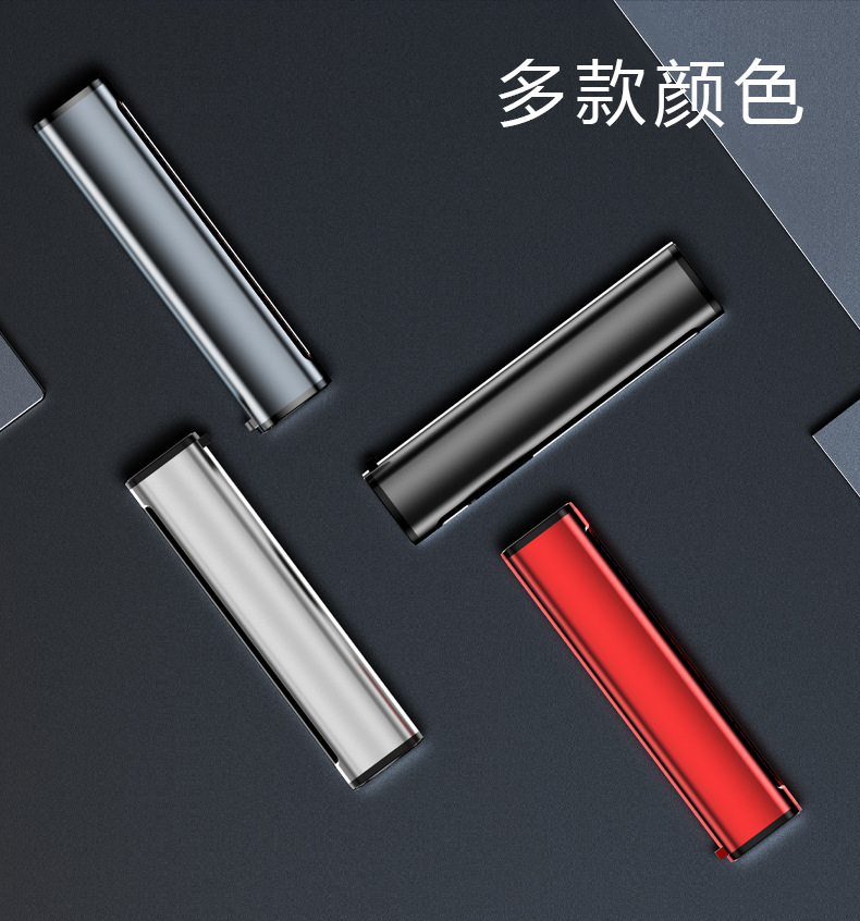 New temporary parking plate aluminum alloy roller car phone number moving license plate high-grade car parking number plate