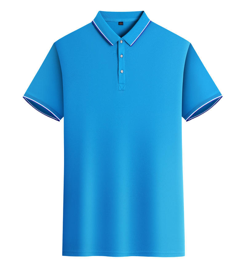 Tiger 180G con solapa polo impresión logotipo de verano ropa de trabajo hombre y mujer de manga corta personalizada camisa publicitaria de moda