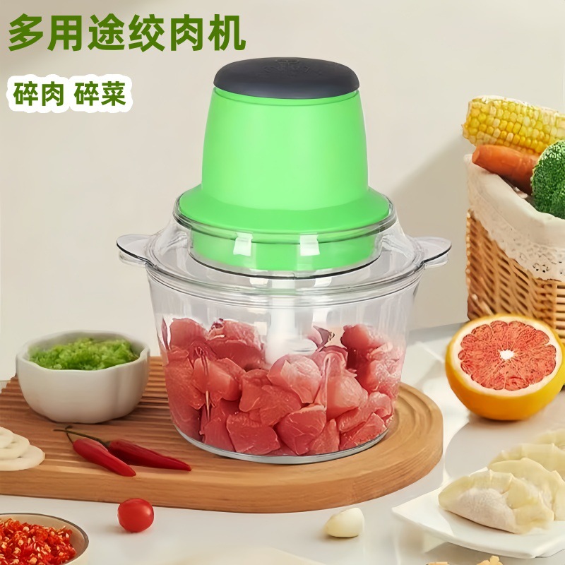 고기 분쇄기 가정용 다기능 조리기 국경 간 조리 기계 믹서 작은 고기 분쇄기 고기 분쇄기 채우는 기계