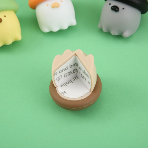 Cartoon cute silicone safety anti-collision corner protective cover for children anti-collision home table corner edge self-adhesive protective cover