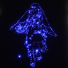 光纤星空顶12星座满天星七彩光纤灯家庭影院餐厅展览馆星空吊顶