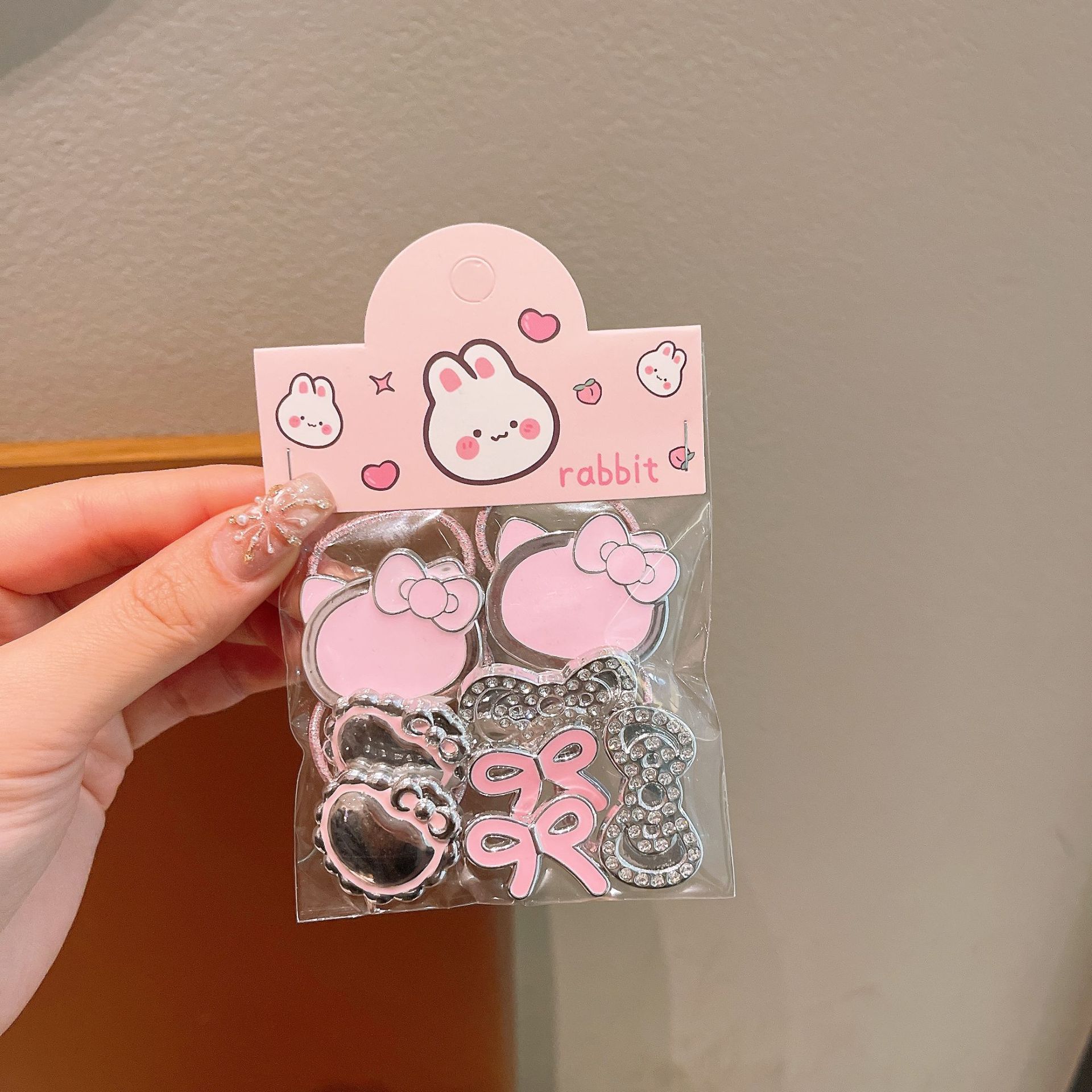 Anillo de cabello para niños no lesiones anillo de cabello pequeño princesa Sanlio correa de goma para niños coreanos de alta calidad cuerda de cabello para niños al por mayor