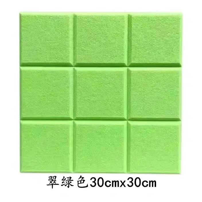 Tablero de fieltro de lana de cuadrícula de nueve cuadrados de forma especial, tablero de mensajes de jardín de infantes, foto de pantalla, pared de fondo, pegatinas de pared de color de cuadrícula pequeña nórdica