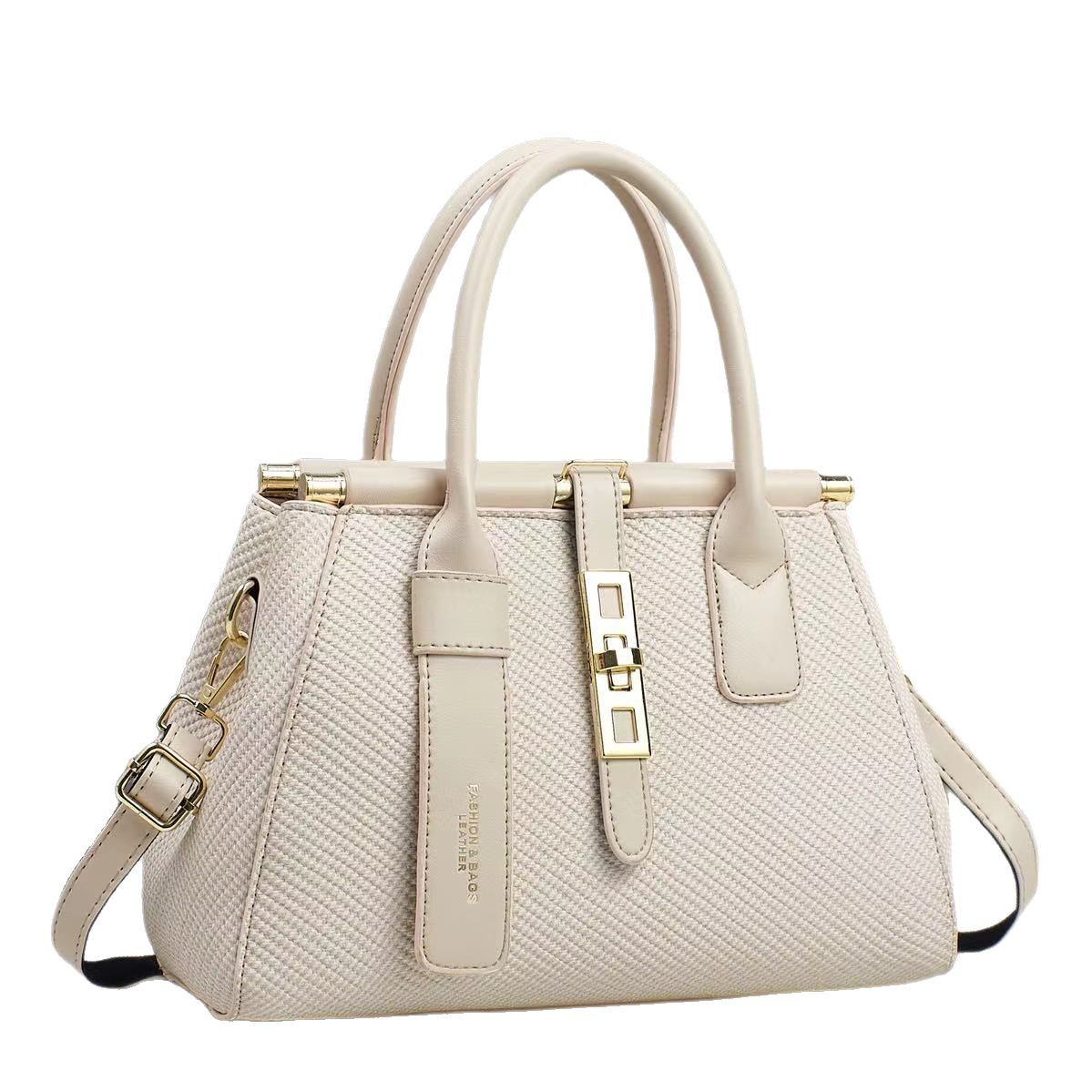 Bolso simple de gran capacidad para mujer 2025 nuevo bolso de hombro casual de todo fósforo de moda para estudiantes
